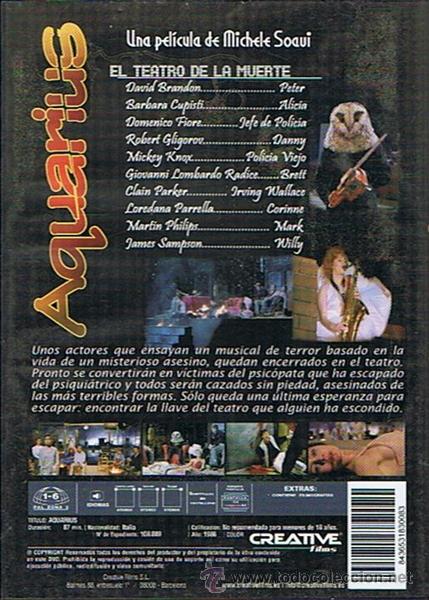 Cine: DVD AQUARIUS  DAVID BRANDON - Foto 2