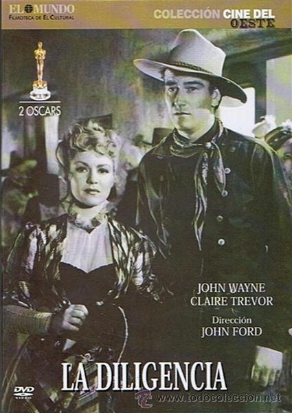 Cine: DVD LA DILIGENCIA  JOHN WAYNE - Foto 1