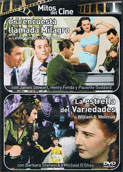 Cine: DVD UNA ENCUESTA LLAMADA MILAGRO & LA ESTRELLA DEL VARIEDADES