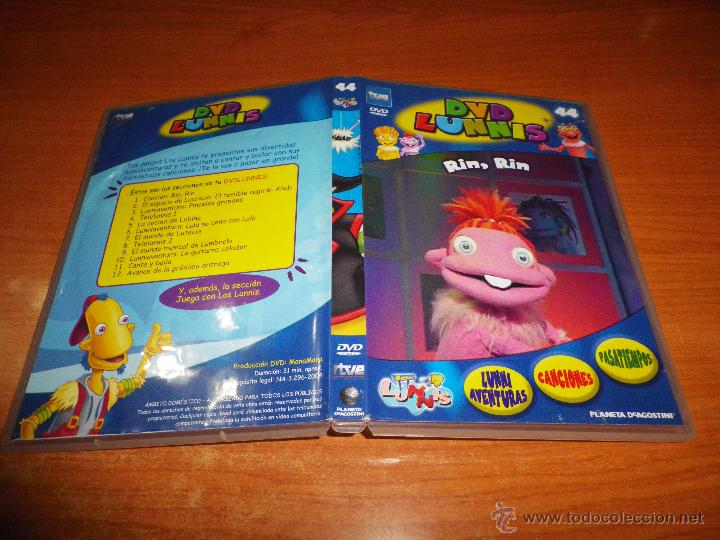 Cinema: LUNNIS N&ordm; 44 DVD COLECCION PLANETA DEAGOSTINI DEL A&Ntilde;O 2004 CANCIONES PASATIEMPOS AVENTURAS