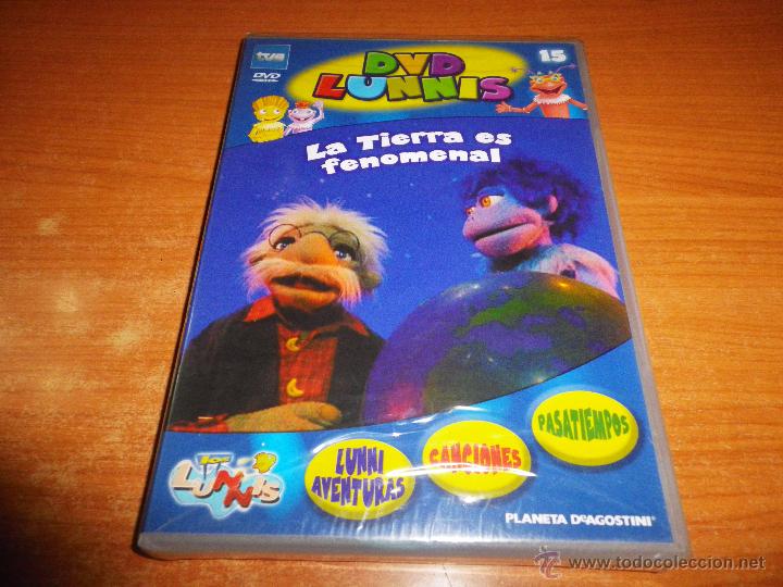 Cinema: LUNNIS N&ordm; 15 DVD PRECINTADO COLECCION PLANETA DEAGOSTINI 2004 CANCIONES PASATIEMPOS AVENTURAS