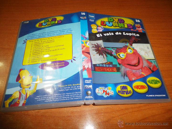 Cine: LUNNIS  N&ordm; 16 DVD DE LA COLECCION PLANETA DEAGOSTINI A&Ntilde;O 2004 CANCIONES PASATIEMPOS AVENTURAS