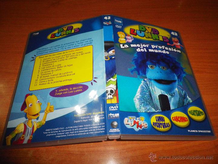 Cinema: LUNNIS  N&ordm; 42 DVD DE LA COLECCION PLANETA DEAGOSTINI A&Ntilde;O 2004 CANCIONES PASATIEMPOS AVENTURAS