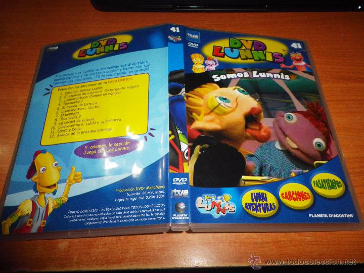 Kino: LUNNIS  N&ordm; 41 DVD DE LA COLECCION PLANETA DEAGOSTINI A&Ntilde;O 2004 CANCIONES PASATIEMPOS AVENTURAS