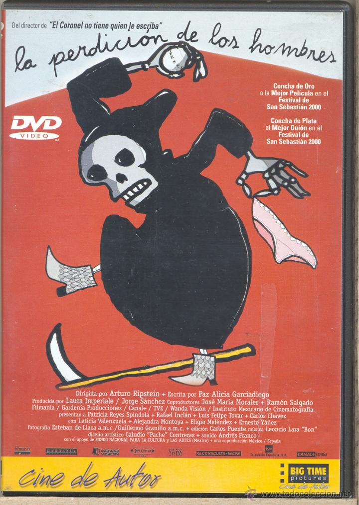 Cine: LA PERDICION DE LOS HOMBRES DVD (arturo ripstein):divertidisima y, descatalogadisima. Precint.(leer)