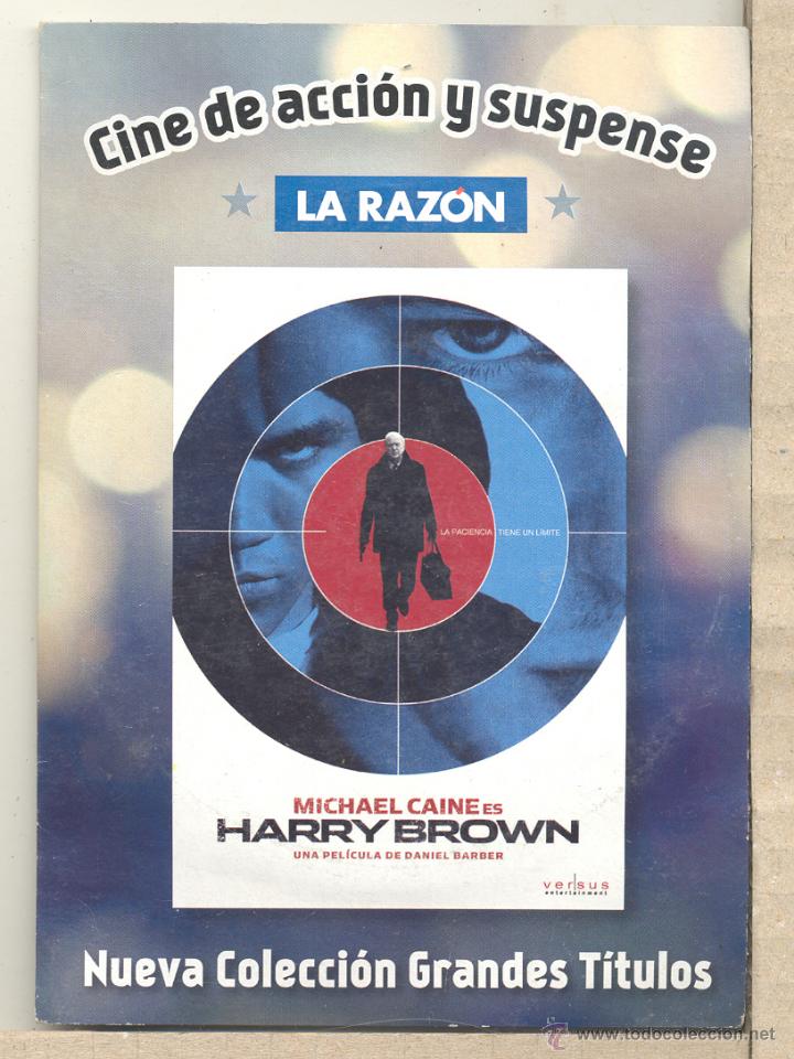 Cinema: HARRY BROWN (M. CAINE): UN JUBILADO QUE NO EST&Aacute; DISPUESTO A QUE LOS GAMBERROS SE BURLEN DE &Eacute;L.