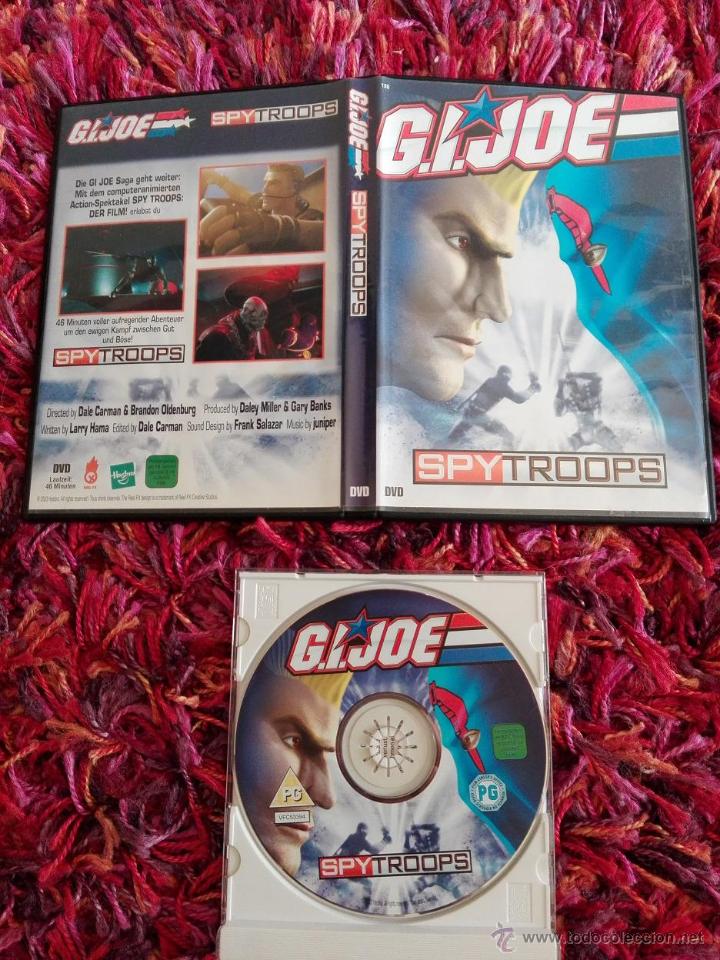 Cine: DVD G.I.JOE GIJOE SPY TROOPS PROMOCIONAL HASBRO