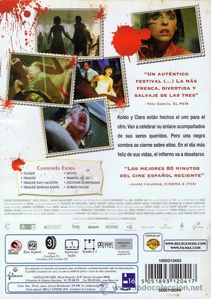 Cine: DVD REC 3 G&Eacute;NESIS - Foto 2