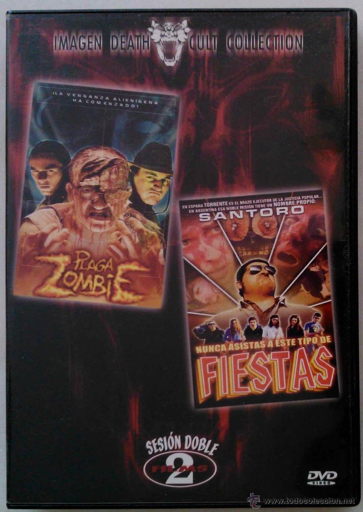Cine: PLAGA ZOMBIE Y NUNCA ASISTAS A ESTE TIPO DE FIESTAS, PABLO PARES, HERN&Aacute;N S&Aacute;EZ - 2 PEL&Iacute;CULAS EN 1 DVD