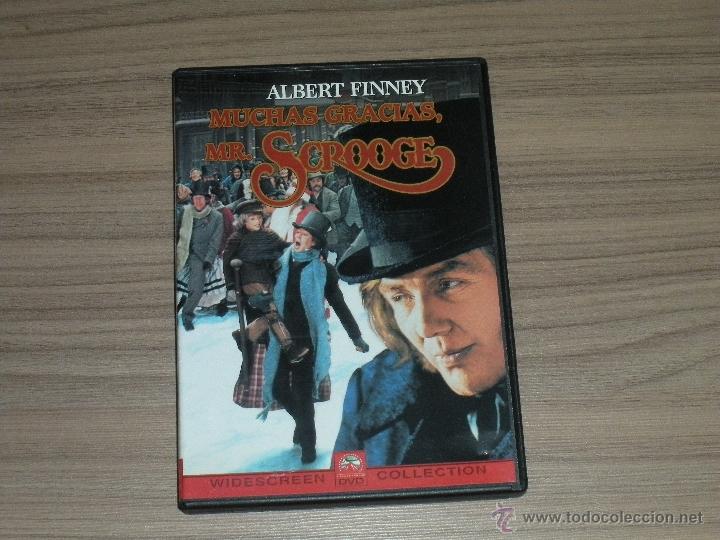 Cine: MUCHAS GRACIAS, MR. SCROOGE DVD como NUEVA