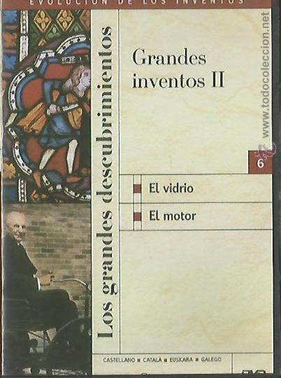Cine: DVD - EL VIDRIO / EL MOTOR - LOS GRANDES DESCUBRIMIENTOS - PLANETA