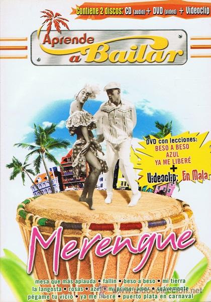 Cinema: DVD APRENDE A BAILAR MERENGUE (2 DISCOS)