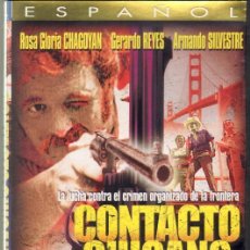 Cine: CINE GOYO - DVD - CONTACTO CHICANO -GERARDO REYES-ROSA GLORIA CHAGOYAN-ARMANDO SILVESTRE- UU99 X0722. Lote 53883755