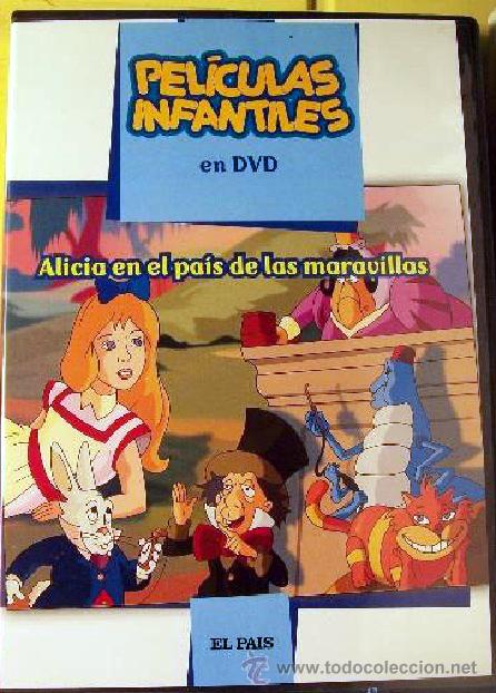 Cinema: 'Alicia en el Pa&iacute;s de las Maravillas'. Pel&iacute;cula infantil en DVD. Nueva con precinto.