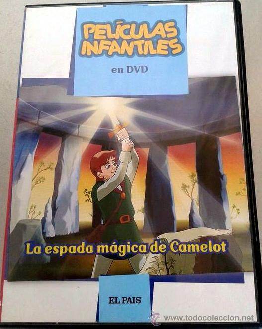 Cine: 'La espada m&aacute;gica de Camelot'. Pel&iacute;cula infantil en DVD. Nueva con precinto.