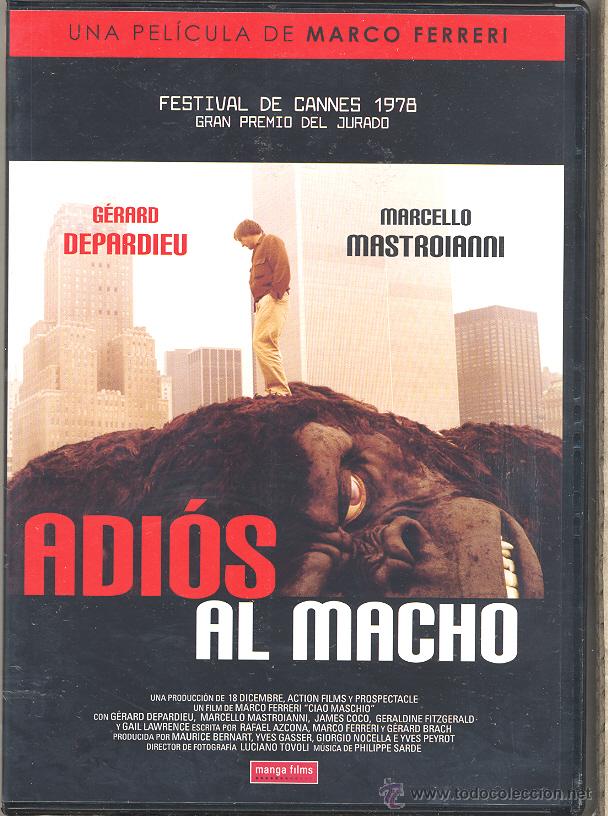 Cine: Adios al macho DVD (Marco Ferreri ) Obra de referencia del director..cargada de simbolismo y carisma