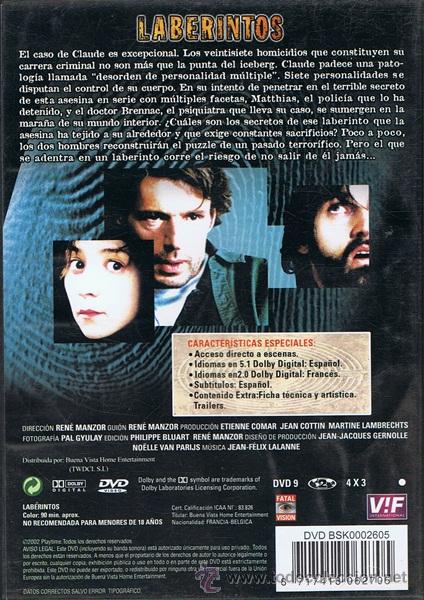 Cine: DVD LABERINTOS - Foto 2