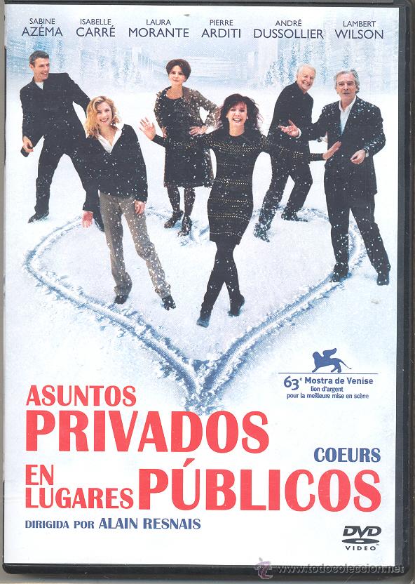 Cine: ASUNTOS PRIVADOS EN LUGARES PUBLICOS DVD (A.Resnais):Relaciones entre personas, en un mundo de caos.