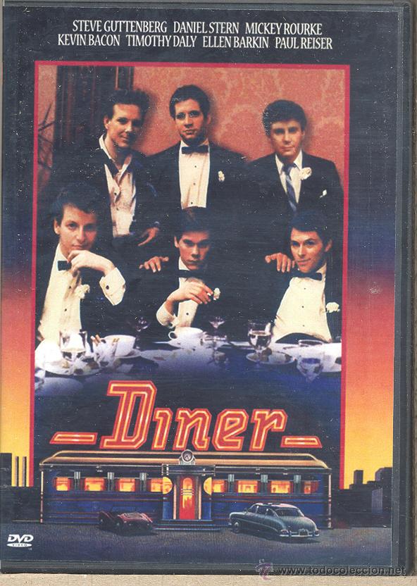 Cine: DINER: EN ESTE FILM EMPEZARON A DESTACAR ALGUNOS JOVENES ACTORES DE HOLLYWOOD