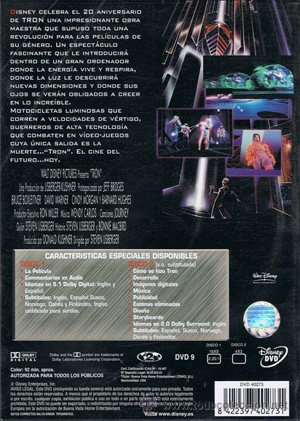 Cine: DVD TRON (2 DISCOS) - Foto 2