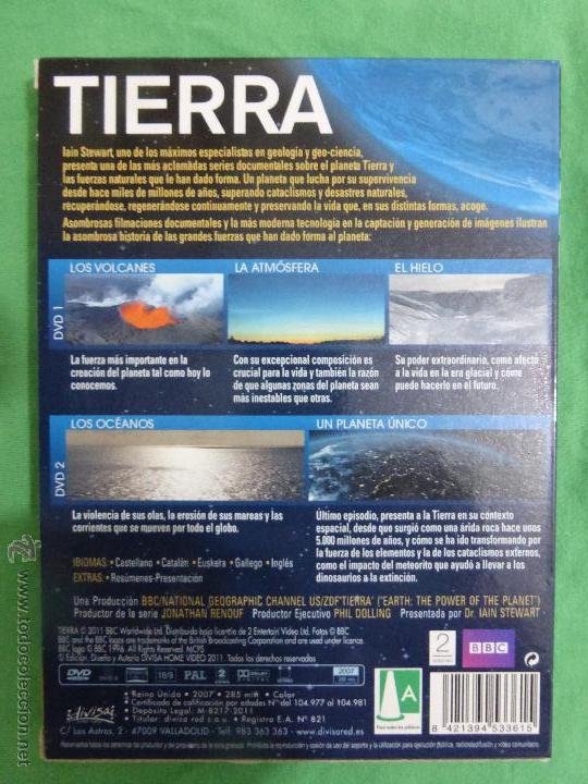 Cine: Tierra: El Poder Del Planeta [DVD]  - BBC - NUEVO - Foto 2