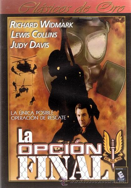 Cinema: DVD LA OPCI&Oacute;N FINAL  RICHARD WIDMARK