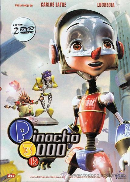 Cine: DVD PINOCHO 3000 CARLOS LATRE & LUCRECIA (2 DISCOS)