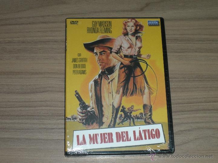 Cine: LA MUJER DEL LATIGO DVD Guy Madison Rhonda Fleming NUEVA PRECINTADA