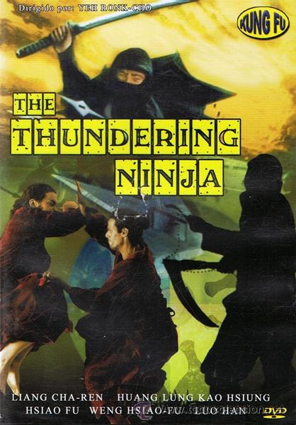 Cinema: DVD THE THUNDERING NINJA (PRECINTADO)