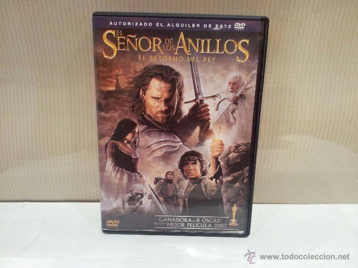 Cine: el se&ntilde;or de los anillos el retorno del rey en dvd