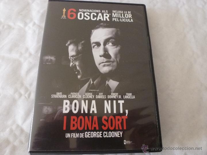 Cinema: DVD DRAMA- BUENAS NOCHES Y BUENA SUERTE-(AUDIO CASTELLANO Y CATAL&Aacute;N)