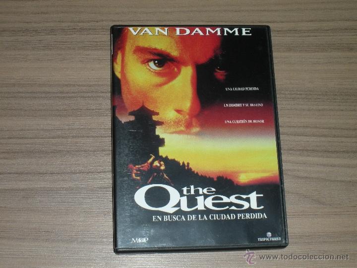 Cine: THE QUEST en Busca de La CIUDAD PERDIDA DVD Van Damme COMO NUEVA