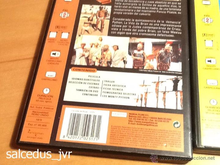 Cine: Lote Los Caballeros de la Mesa Cuadrada y La Vida de Brian Pack Monty Python en DVD - Foto 3