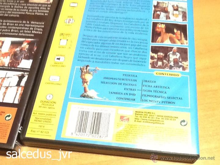 Cine: Lote Los Caballeros de la Mesa Cuadrada y La Vida de Brian Pack Monty Python en DVD - Foto 5