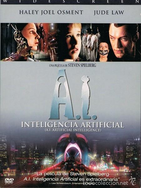Cinema: DVD A I INTELIGENCIA ARTIFICIAL JUDE LAW DIGIPACK 2 DISCOS