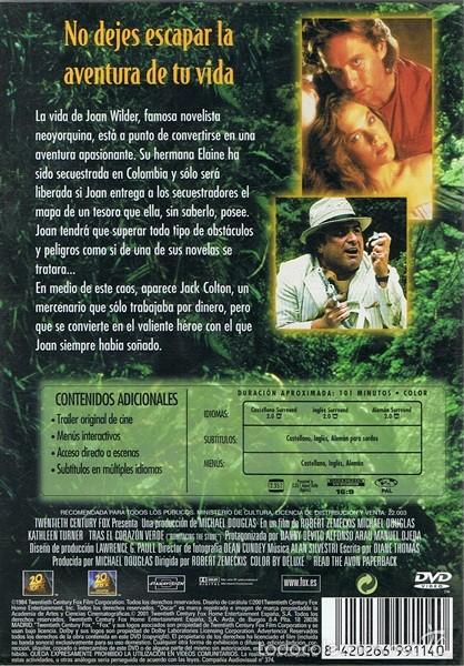 Cine: DVD TRAS EL CORAZ&Oacute;N VERDE MICHAEL DOUGLAS - Foto 2