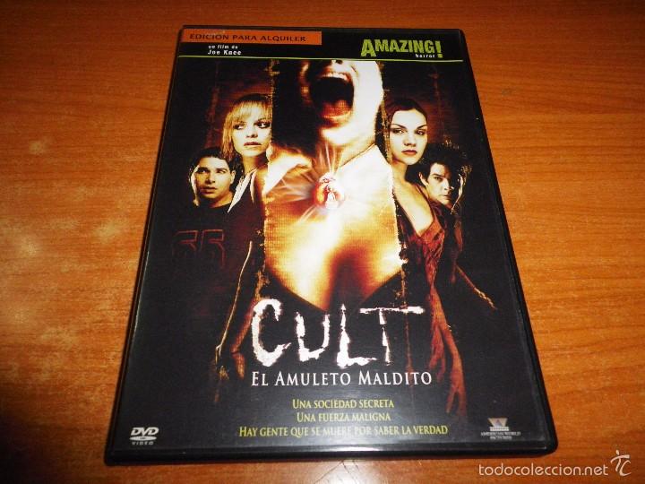 Cinema: CULT El amuleto maldito DVD 2007 ESPA&Ntilde;A JOE KNEE RACHEL MINER TARYN MANNING GLENN DUNK JOEL MICHAELY