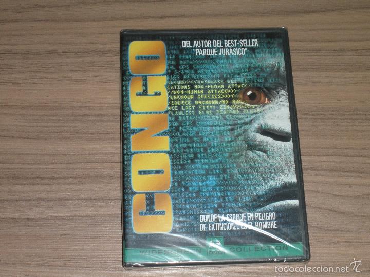 Cine: CONGO DVD FRANK MARSHALL Laura Linney ERNIE HUDSON DYLAN WALSH Nueva PRECINTADA