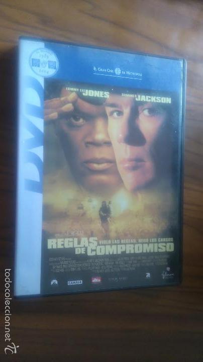 Cinema: REGLAS DE COMPROMISO. VIOLO LAS REGLAS, NEG&Oacute; LOS CARGOS. TOMMY LEE JONES. JACKSON. BUEN ESTADO