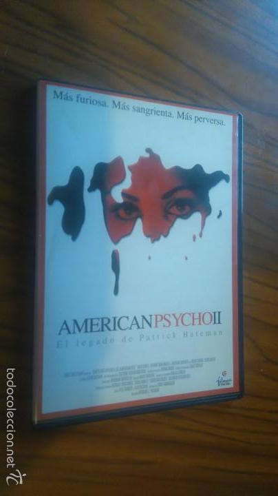 Kino: AMERICAN PSYCHO II. EL LEGADO DE PATRICK BATEMAN. BUEN ESTADO. CAJA ESTRECHA.