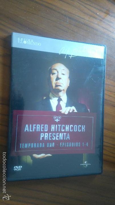 Cine: ALFRED HITCHCOCK PRESENTA. TEMPORADA UNO. DISCO 1. EPISODIOS 1-4. BUEN ESTADO. CAJA ESTRECHA.
