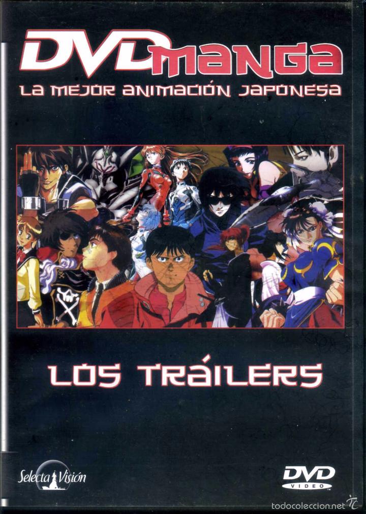Cine: DVD Manga. Los trailers (DVD) La mejor animacion japonesa