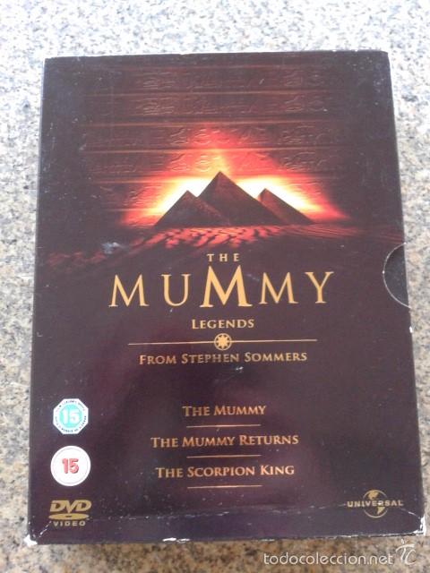 Cinema: DVD -- THE MUMMY LEGENDS -- LA MONIA / EL RETORNO DE LA MONIA / EL REY ESCORPION -- EDICION INGLESA