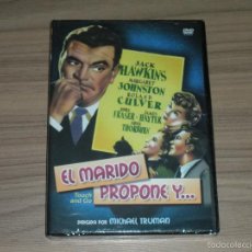 Cine: EL MARIDO PROPONE Y... DVD JACK HAWKINS MARGARET JOHNSTON ROLAND CULVER NUEVA PRECINTADA
