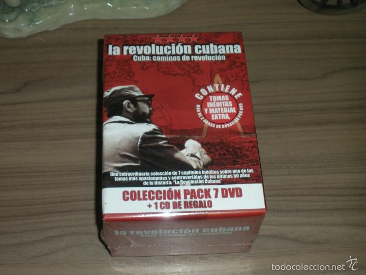 Cine: Coleccion LA REVOLUCION CUBANA Cuba 7 DVD CAMINOS de La REVOLUCION CUBANA 890 Min. + CD PRECINTADA