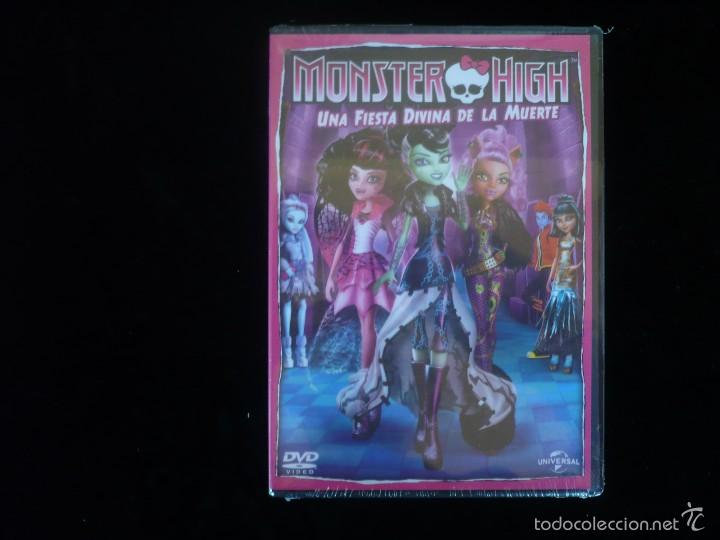 Cine: monster high una fiesta divina dela muerte - dvd nuevo precintado