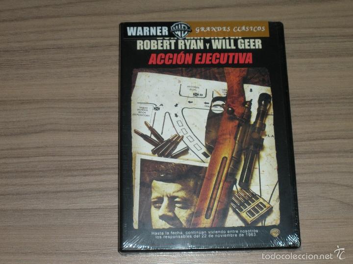 Cinema: ACCION EJECUTIVA DVD Burt Lancaster Robert Ryan USADA Como NUEVA