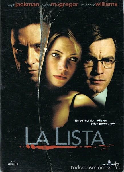 Cinema: DVD LA LISTA HUGH JACKMAN