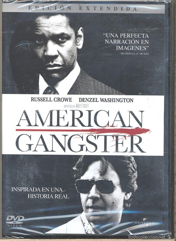 Cine: AMERICAN GANGSTER:(EDICION EXTENDIDA.) THRILLER QUE TE MANTIENE EN VILO ... HASTA COMERTE LAS U&Ntilde;AS