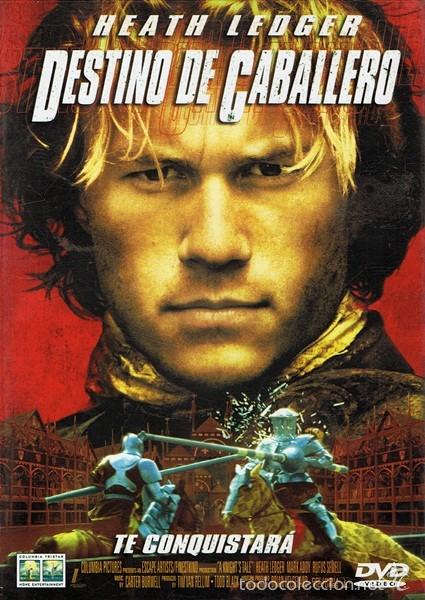 Cinema: DVD DESTINO DE CABALLERO  HEATH LEDGER